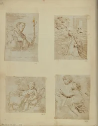 St. Franziskus. Nach einer angeblich einzigartigen Radierung von Murillo