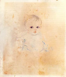 Porträt von Sasha Ivashev, 1834