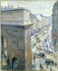 La porte Saint-Martin, ca. 1902
