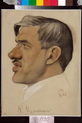Porträt von Kornei Tschukowski