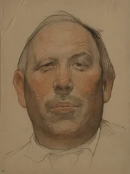 Porträt von Demyan Bedny 1883-1945