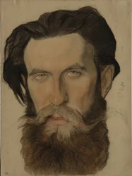 Porträt von Otto Y. Schmidt 1891-1956, 1921-1922