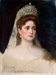 Zarin Alexandra Fjodorowna, 1907