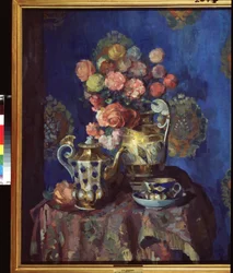 Stillleben mit Blumen