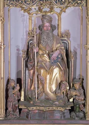 Isenheimer Altar (Detail) von St. Antonius dem Einsiedler