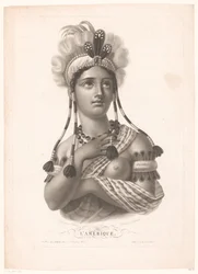 Personifikation von Amerika