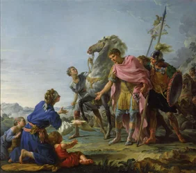 Trajan (53-117) zeigt Gnade, 1765