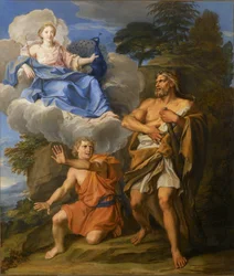 Juno erscheint Herkules