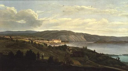 Ein Blick auf Christiania, ca. 1830