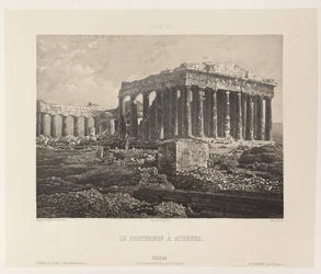 Griechenland. Der Parthenon in Athen