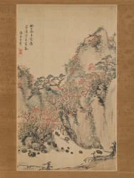 Herbstlandschaft bei Eigenji, 1833