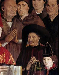 Polyptychon des Heiligen Vinzenz (Detail)
