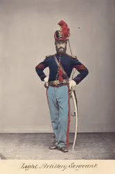 Leichte Artillerie, Sergeant