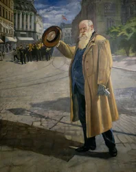 Christian Krohg auf Karl Johan