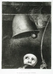 Eine Maske läutet das Totenglöckchen