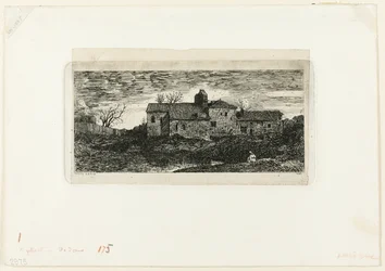 Kapelle und Pilgerhospiz in Harambeltz (Basses-Pyrenees)