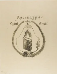 Deckblatt für die Apokalypse des Heiligen Johannes