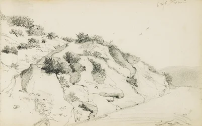 Zeichnung aus einem Album mit dem Titel "Das Baskenland", 1862-63