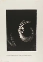 Es ist ein Schädel, umwunden mit Rosen...