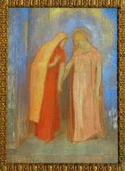Die Heimsuchung - Heilige Maria besucht Heilige Elisabeth