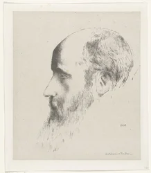 Porträt von Edouard Vuillard