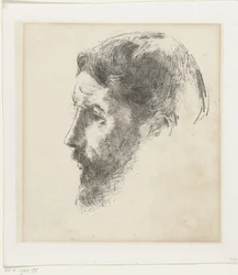 Porträt von Pierre Bonnard