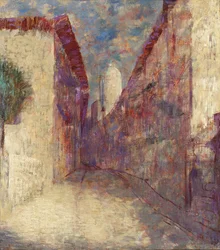 Straße in Fontarabie