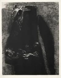 Die Versuchung des Heiligen Antonius Erste Serie: Es ist der Teufel, der unter seinen zwei Flügeln trägt, 1888