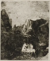 Zwei kleine Reiter