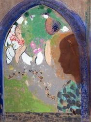 Frau am Fenster, 1903-1908