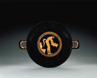 Attische rotfigurige Kylix, ca. 470 v. Chr.