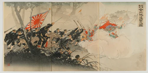 Schlacht bei Jinzhou, Meiji-Ära, 1894