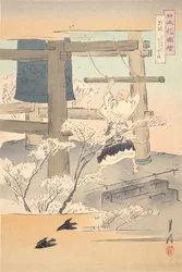 Ein Mönch läutet eine Glocke: Bilder japanischer Blumen