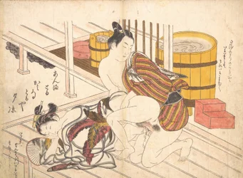 Schlafzimmerszene, ca. 1739