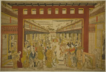 Nakanocho in Yoshiwara