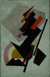 Abstrakte Komposition. Suprematismus, 1910er Jahre