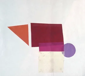 Universaler Krieg: Collage von Olga Rosanova, Januar 1916