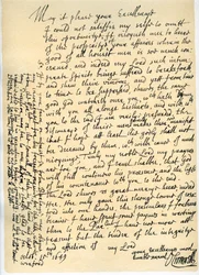 Brief von Oliver Cromwell an Lord Fairfax, Wexford, 15. Oktober 1649