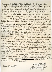 Vereinbarung von Oliver Goldsmith, für James Dodsley zu schreiben