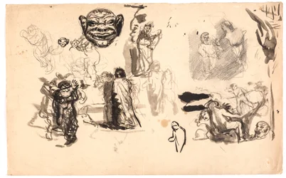Figuren- und Kompositionsstudien