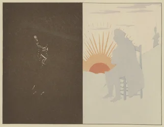 Napoleon schlief friedlich durch eine dunkle Nacht, bevor er am Morgen der Schlacht von Austerlitz, 2. Dezember 1805, von den ersten Sonnenstrahlen geweckt wurde