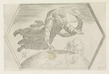 Schöpfung von Himmel und Erde Schilderungen in der Loggia von Raffael (Serientitel)