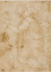 Drei Jugendliche im Gebet