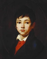 Porträt von Alexander Chelishchev, 1808