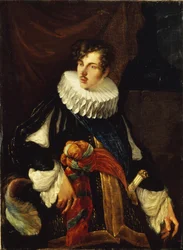Porträt von Graf Vasily Alekseevich Perovsky 1794-1857 in spanischer Tracht des 17. Jahrhunderts, 1809