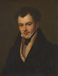 Porträt von Mikhail Matveevich Cherkasov, ca. 1827