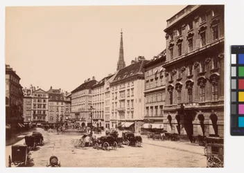 1., Neuer Markt - Blick gegen Stephansdom