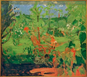 Fürstenfeldbruck, Gartenbild