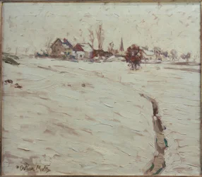Schneelandschaft bei Grafrath