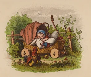 Baby im Kinderwagen